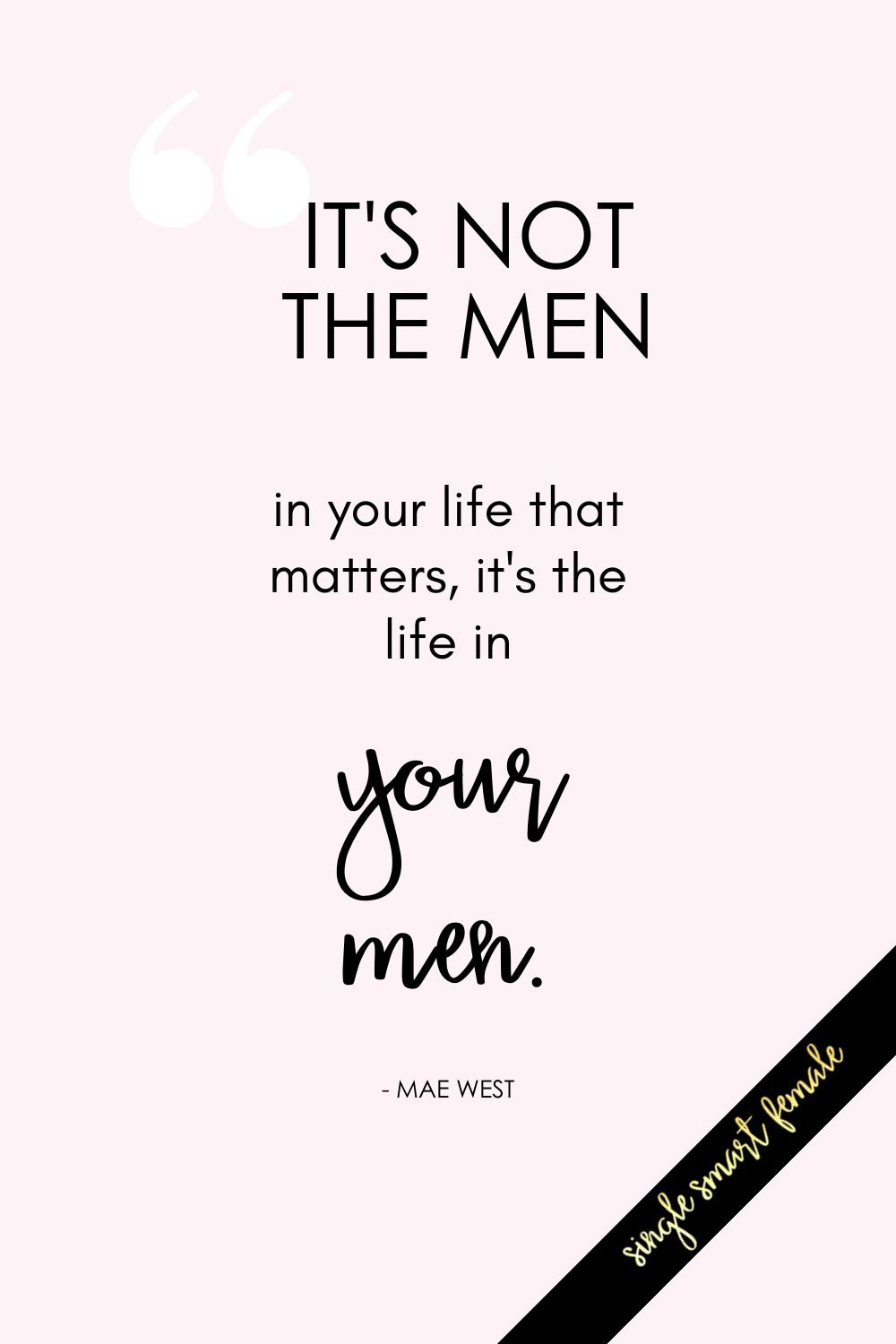 Mae West's men