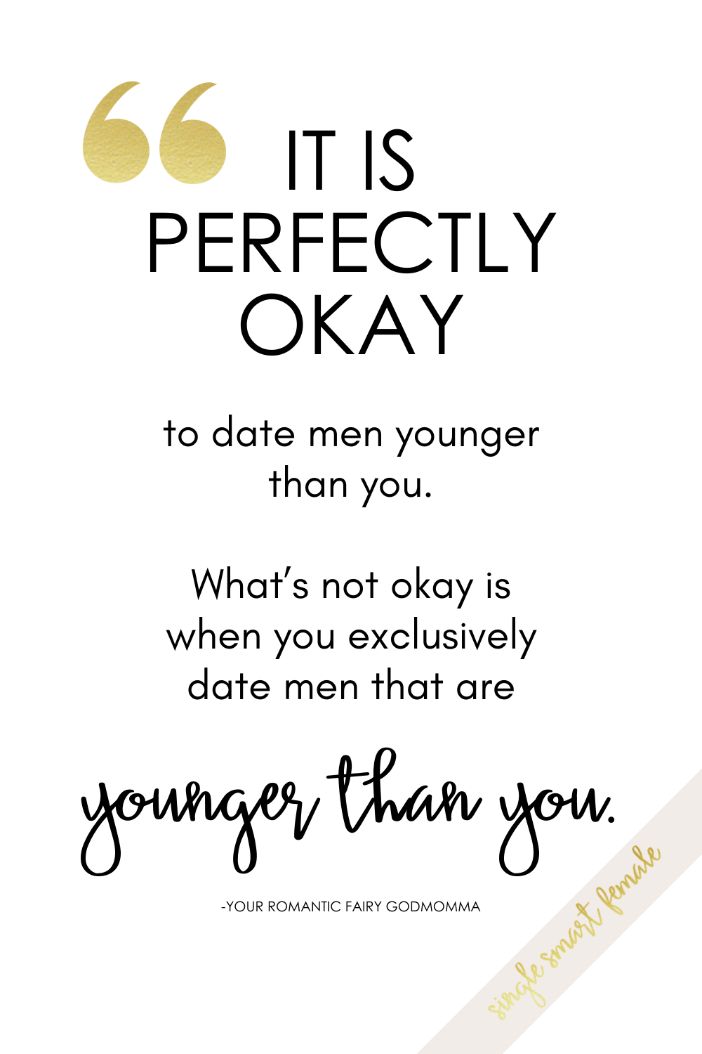 dating younger men