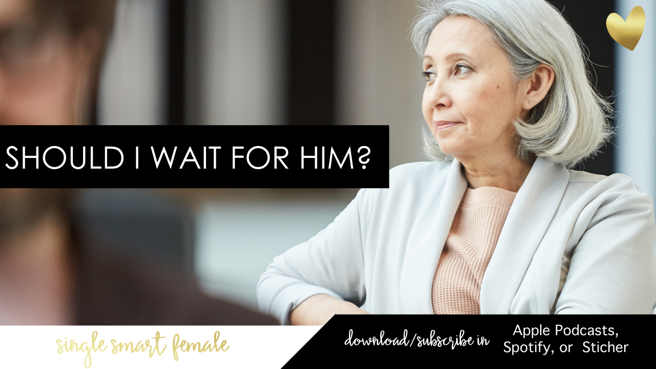 waiting for him